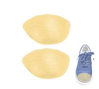 Insertos para los dedos de los pies, espuma de poliuretano, relleno de zapatos, insertos de zapatos para mujeres y hombres, cabeza y puntiaguda, en negro, naranja, gris, beige para mayor