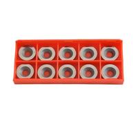 Insertos redondos para madera para torno 10pcs, carburo de 16mm con ángulo de corte de 30 grados