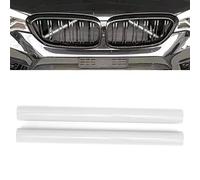 Insertos Rejilla Delantera 2 Uds Moldura Radiador para F20 F21 F22 F23 F30 F31 F32 F33 F34 F36 F44 F45 F46 G11 G30 G31 G32 G38 Blanco