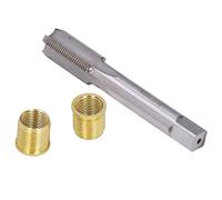 Insertos Roscados, Herramientas de Ahorro de Reparación Profesional Galvanizadas de Alta Eficiencia Tamaños Estándar Resistente Al Calor M16x1.25 Macho para Bujía de Rosca de 14 Mm X 1.25 Mm