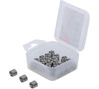 Insertos roscados M7 x 1,0 mm, juego de 25 unidades, acero resistente, fijación fiable y duradera, D-Work