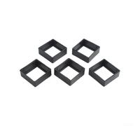 Insertos Tubo Cuadrado 50x50 a 45x45mm 5uds Insertos Tubo Cuadrado | Plástico presión, evita deformación, extiende vida para útil tubo, ideal uso intenso diario