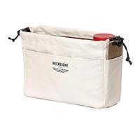Inside Purse Organizer Insert - Large Capacity Purs!e Tote Pouch, Waterproof Canvas Organizer | Purse Cosmetic Bag Storage System, Multipurpose Organiz!er Pouch for Home Gym Car Travel Handbag Essenti