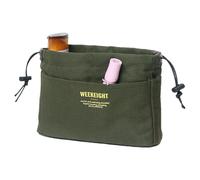 Inside Purse Organizer Insert - Sturdy Canvas Bag Divider, Multi-Pocket Storage Pouch for Handbags and Totes | Travel Purse Organizer for Makeup, Accessories, and Essentials, Lightweight Cosmetic Bag