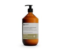 Insight Acondicionador hidratante antifrizz 900 ml | Acondicionador ligero e hidratante, diseñado para contrarrestar el aspecto apagado y opaco del cabello encrespado | Paquete de cristal