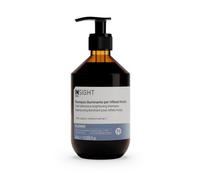 Insight Champú Blonde iluminador para reflejos fríos 350 ml | dedicado específicamente al mantenimiento del color en cabellos blancos, grises o rubios | Envase de cristal