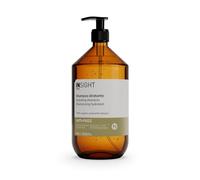 Insight Champú hidratante antiencrespamiento, 900 ml, para cabello seco, rizado y rebelde, embalaje de cristal