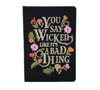 Wicked Embroidered Journal