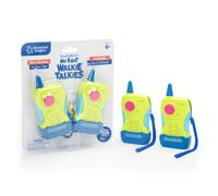 Insights Educational Geosafari Jr. My First Walkie Talkies 2-Pack-Mini Kids Walkie Talkies Camping Toys para exploracin al aire libre Radios de mano