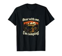 Insignia Bear with Me Im Camping Mountain Camiseta