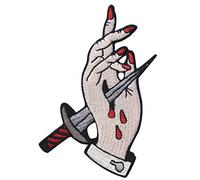 Insignia bordada con texto en inglés «Trust No One Patch Iron On Sew On» No Trust