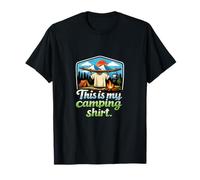 Insignia Camping Mountain This is my Camping Design Camiseta