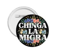 Insignia Chinga La Migra, Broche de Inmigración, Insignias Metálicas, 1 unidad