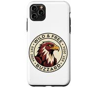 Insignia Circular Wild and Free Buzzard EST 2024 Carcasa para iPhone 11 Pro MAX