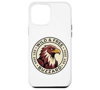 Insignia Circular Wild and Free Buzzard EST 2024 Carcasa para iPhone 12 Pro MAX