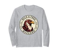 Insignia Circular Wild and Free Buzzard EST 2024 Manga Larga