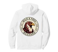 Insignia Circular Wild and Free Buzzard EST 2024 Sudadera con Capucha