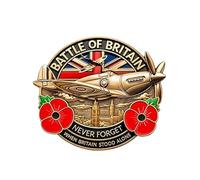 Insignia conmemorativa de la Batalla de Gran Bretaña - Pin de metal | Medalla de guerra de los veteranos | Insignia de broche de metal | Pin con emblema Pin de metal, Fare riferimento alla descrizione