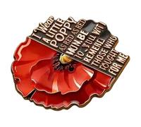 Insignia conmemorativa de viernes, broche decorativo para solapa, prendedor, para mochilas, chaquetas, sombrero, bolsa, rojo Friday conmemorativo