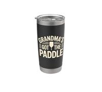 Insignia de abuela Grandma's Got the Paddle Pickleball Vaso térmico de acero inoxidable de doble pared