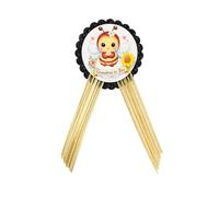 Insignia de abuela para bebé, color amarillo y negro, para que no se use en Baby Sprinkle