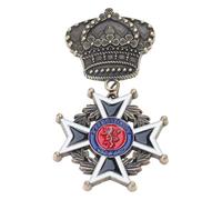 Insignia de arte marcial de diseño retro, emblema antiguo, broche de metal, pin para amantes de la historia, insignia, regalo perfecto para los amantes de las artes marciales