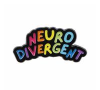 Insignia de autismo, pin esmaltado multicolor, decoración de pin de solapa de metal, broche de letras de palabras coloridas, insignia del alfabeto moderna y sofisticada, logotipo motivacional, para