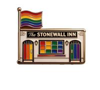 Insignia de botón coleccionable de Stonewall Rod con bordes redondeados para mochilas y club de sombrero, insignia conmemorativa, pin conmemorativo, pin coleccionable, insignias de eventos a granel
