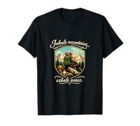 Insignia de Campamento Exhale Peace de Inhale Mountains Camiseta