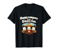 Insignia de Camping Happy Campers Have S More Fun Camiseta