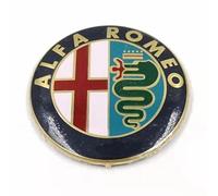 Insignia de Coche para Alfa Romeo Giulietta 2010-2016 2015-2020,Emblema Adhesivo Logo de Capucha Delantera Guardabarros Maletero Trasero de Coche Volante Regalos Auto Accesorios,Color