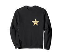 Insignia de Estrella del Sheriff Funny Policing Tag Department Sudadera