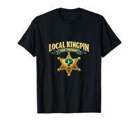 Insignia de Estrella del Sheriff Local Kingpin of Trivia Camiseta