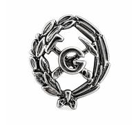 Insignia de Geología en Plata de Ley 925, Pin de Graduación con Estuche