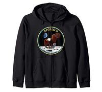 Insignia de la misión de la NASA Apolo 11 Sudadera con Capucha