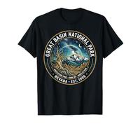Insignia de la Noche Estrellada del Parque Nacional de la Gran Cuenca Nev Camiseta