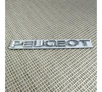 Insignia De Metal para Peugeot 3008 308 2008 208 408 4008 5008 307 508 206 207 301, Pegatina para Coche, Emblema para Maletero Trasero, Calcomanías De Etiquetado