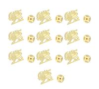 Insignia de metal permanente con símbolo de los Leones Nacionales de Irán para viajes, Map O, como se describe