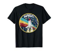 Insignia de misión Retro del Transbordador Espacial Artemis II de la NASA Camiseta
