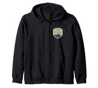 Insignia de montaña Lake Tahoe, California Sudadera con Capucha