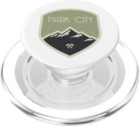 Insignia de montaña Park City, Utah PopSockets PopGrip para MagSafe