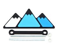 Insignia de Parrilla Emblema Decoración Etiqueta Reemplazo para 4Runner Tundra Sequoia Rav4 Highlander Tacoma Resistencia Superior al Clima Instalación Fácil con Tornillos Mejorar el Estilo y la Apari