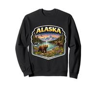 Insignia de Recuerdo de Vacaciones de Alaska para visitante estatal Sudadera