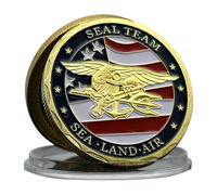 Insignia de sello de las fuerzas de operaciones especiales de Estados Unidos, moneda conmemorativa militar, regalo coleccionable