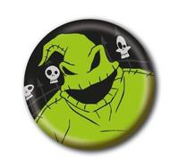 Insignia de The Nightmare Before Christmas (OOGIE BOOGIE) de 25 mm, 25mm, Metal