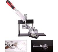 Insignia Del Botón De La Máquina De Los, Prensa Troqueladora Pin Cafetera, Matrices Múltiples Moldes, 600 Partes De Botón + Cortador De Círculos, Sistema Métrico, Artes Y Oficios, Celebraciones, Fiest