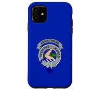 Insignia del Clan Armstrong, tartán escocés Carcasa para iPhone 11
