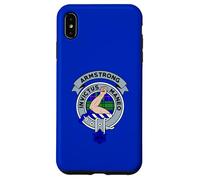 Insignia del Clan Armstrong, tartán escocés Carcasa para iPhone XS MAX