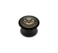 Insignia del Departamento de Impuestos de Papá Making Sure It's Not Poison PopSockets PopGrip Adhesivo