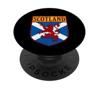 Insignia del león Real de Esco PopSockets PopGrip Adhesivo